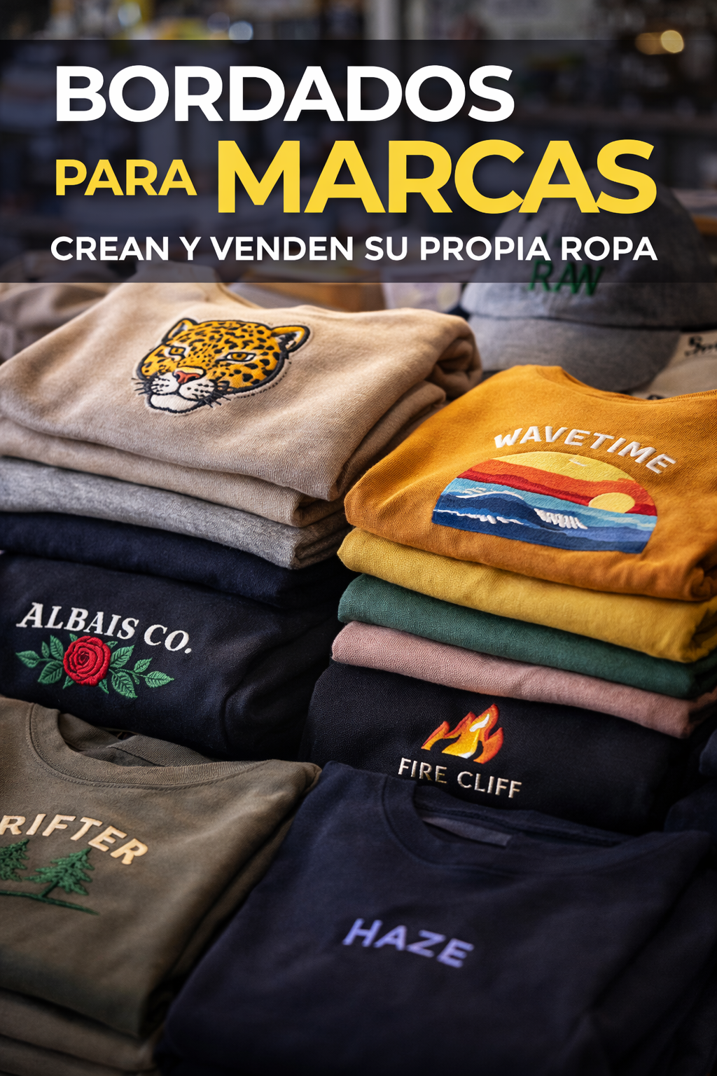 Bordados para Marcas de Ropa